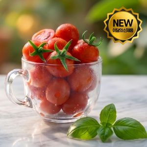 델깜뽀 방울토마토 2kg + ★생바질 무료증정이벤트★ 대용량 7세트